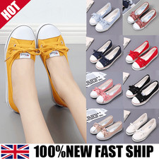 Womens Ladies Canvas Shoes