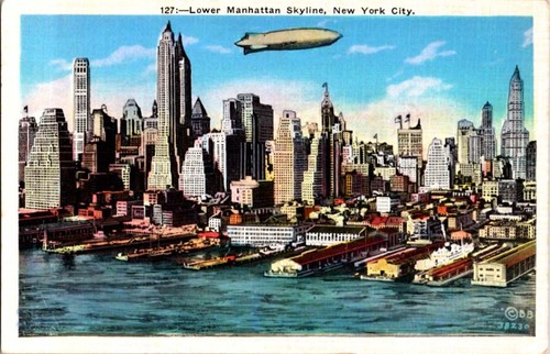 New york city postcard - new,