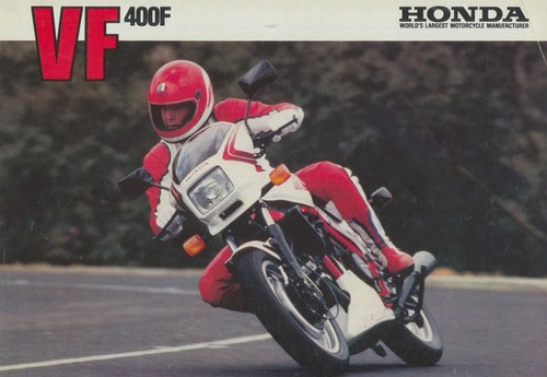 Pdf honda vf400f - honda, (83-86)