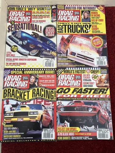 Vintage magazines drag racing - vintage,