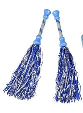4x Cheerleaders Pompoms Set