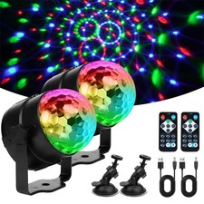 Disco Ball Light 2 Pack USB