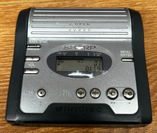 Sharp MT270H Mini Disk Player/Recorder Tested And Working