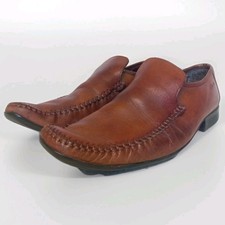 Clarks Brown Leather Moccasin