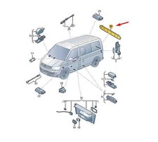 VW TRANSPORTER VI T6 LED Interior Light 7E7947111A NEW GENUINE