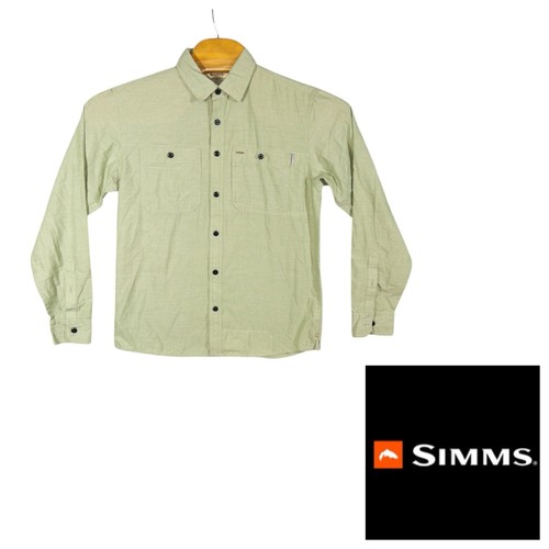 Simms fishing button shirt - simms,