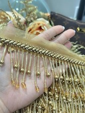 1 Yard Beaded Tassel Faux
