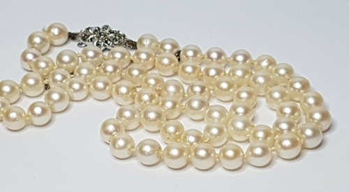 Vintage silver cultured - vintage,