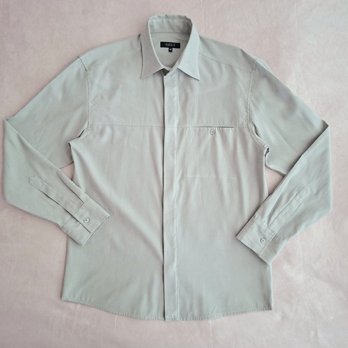 Next mens shirt medium grey - shirt,