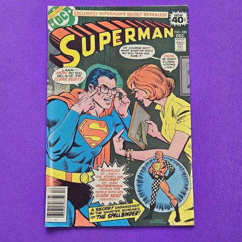 Superman 330 comic - superman, book