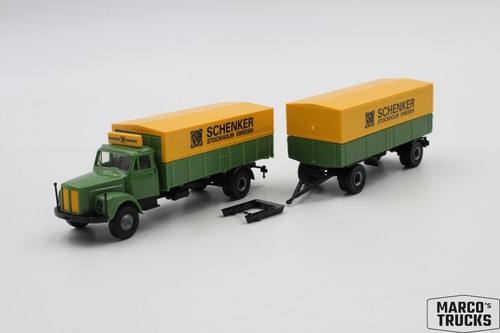 Brekina scania 110 trailer - 110,