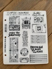 Tim Holtz Cling Rubber Stamps