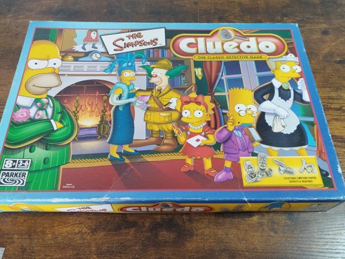 The simpsons cluedo parker - the,