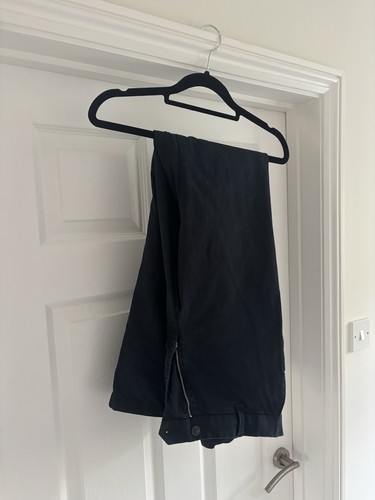 Men navy blue - chino, trousers