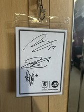 JD Lanyard Signed By Official Aston Villa Players