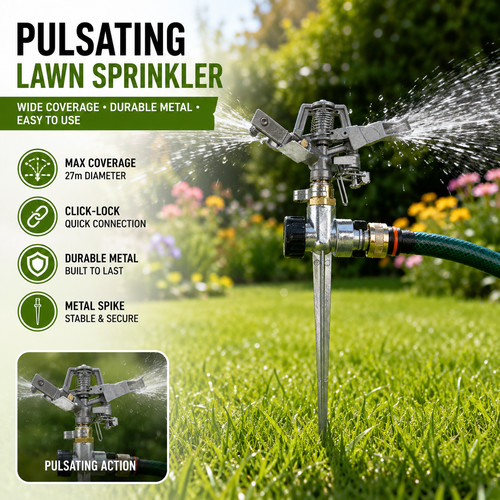 Metal lawn garden - flick, around