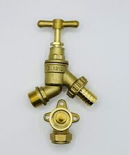 Garden Bib Tap 1/2" / Wall Plate Elbow Compression Outdoor choose combination