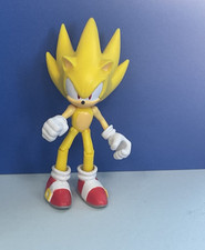 Sonic The Hedgehog 3 Movie SUPER SONIC ARTICULATED 5” TOY FIGURE Jakks Pacific