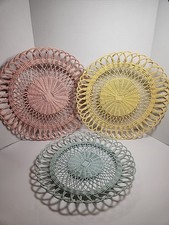 Vintage Lot Of 3 Colored