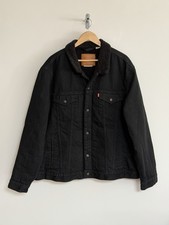 Levi’s Sherpa Trucker Black