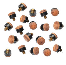1-20pc Replacement SCREW on Pool Snooker Billiards Cue Tips 10,11,12mm Head Tip