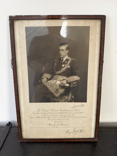 King edward viii faxsimile - edward,
