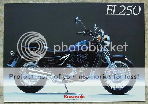 Kawasaki el250 motorcycle - kawasaki,