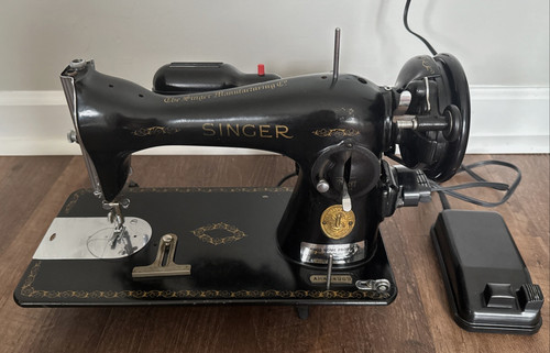 1948 singer sewing machine - singer,