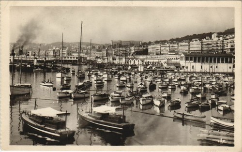 Cpa algeria alger port - cpa, le