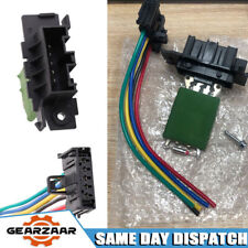 HEATER BLOWER MOTOR FAN RESISTOR & WIRING LOOM FOR VAUXHALL/OPEL CORSA D/MK3