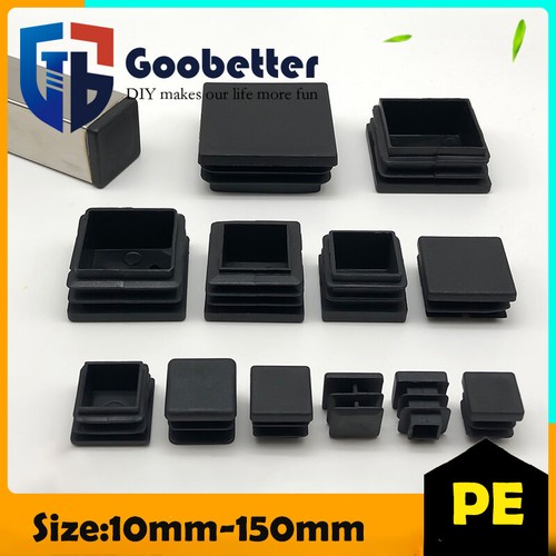Square plastic black blanking - plastic,