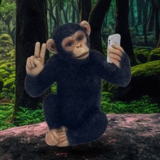 Leonardo cheeky monkey selfie - cheeky,