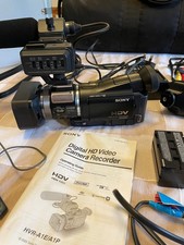 Sony HVR-A1E HDV Cam, Sony HVR-M15E, Canon case bundle. Collection only Mcr.