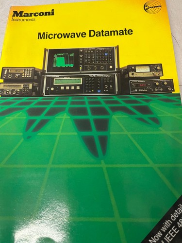 Marconi microwave datamate - marconi,
