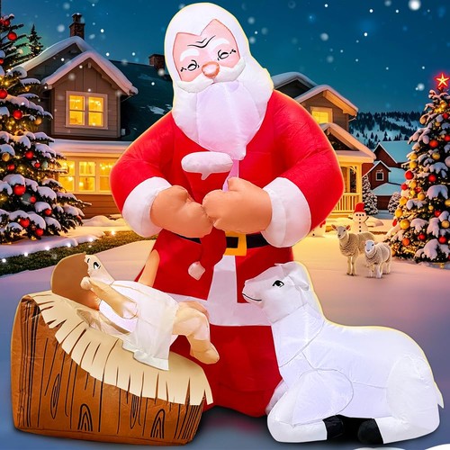 5ft christmas inflatable - 5ft,