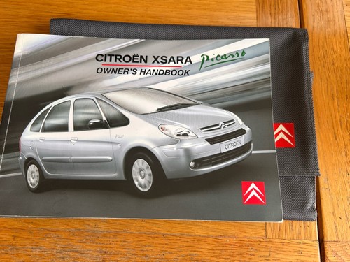 Citroen xsara picasso handbook - citroen,