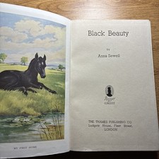 Black Beauty – Anna Sewell – Regent Classics Vintage Hardcover Collectible Novel