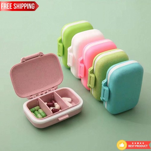Daily pill box portable - box,
