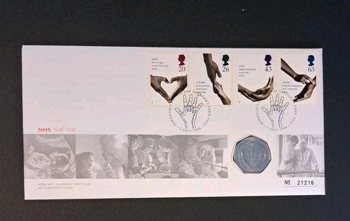 Great britain first day 50p - great,