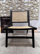 COX AND COX Cane Webbing Occasional Chair Almost Brand New RRP £525