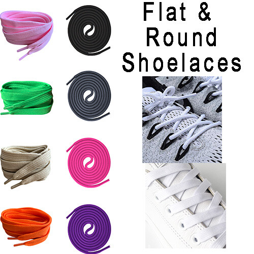 Flat round long coloured - long,