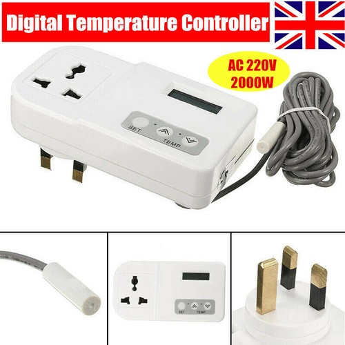 Digital lcd sockets thermostat - digital,