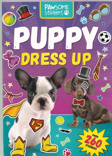 Pawsome stickers puppy dress - pawsome,