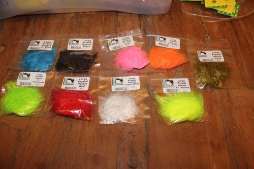 Fly tying hareline - fly, krystal
