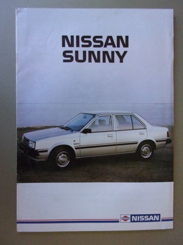 Nissan sunny range orig - nissan, 1980s