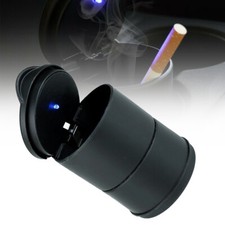 Universal Car Ashtray Auto LED Light Cigarette Holder Ash Cup Cigar Container
