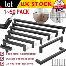 Matte Black Square Modern