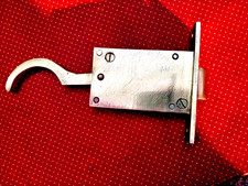 RARE Solid Brass Train Carriage Wagon Luggage Van Door Latch Lock Handle Railway