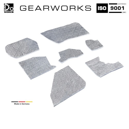 Insulation mats engine cover
