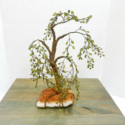 Handcrafted peridot weeping - handcrafted,